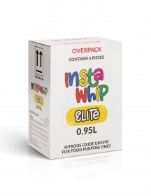 InstaWhip 0.95L Elite 640G Cylinder Tank Carton (6 Cylinders) InstaWhip 0.95L Elite 640G Cylinder Tank Carton (6 Cylinders)