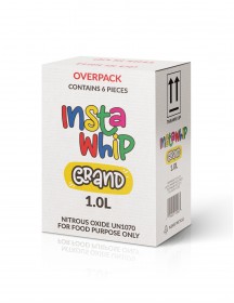 InstaWhip 1.0L Grand 680G Cylinder Tank Carton (6 Cylinders) InstaWhip 1.0L Grand 680G Cylinder Tank Carton (6 Cylinders)