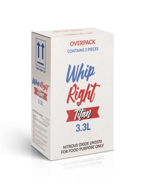 WhipRight 3.3L Titan 2,048G Cylinder Tank WhipRight 3.3L Titan 2,048G Cylinder Tank