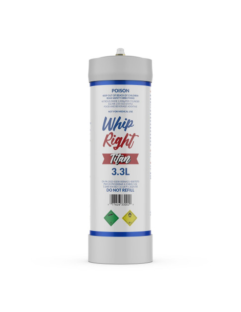 WhipRight Titan 2,048G 3.3L Cylinder Tank